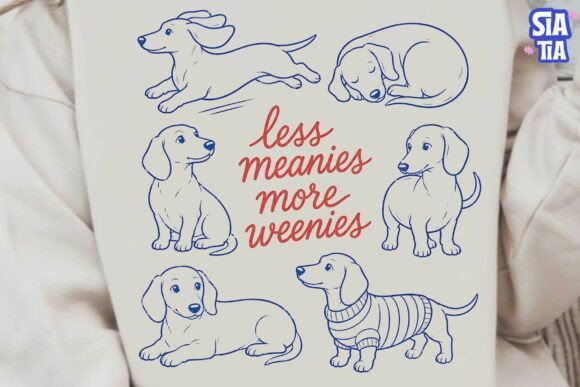 Unleash Your Creativity with Dachshund Dog Illustrations PNG Clipart
